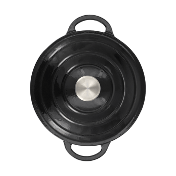 Nordwik 鋼鉄鍋 round 2.5 l - Black - Nordwik