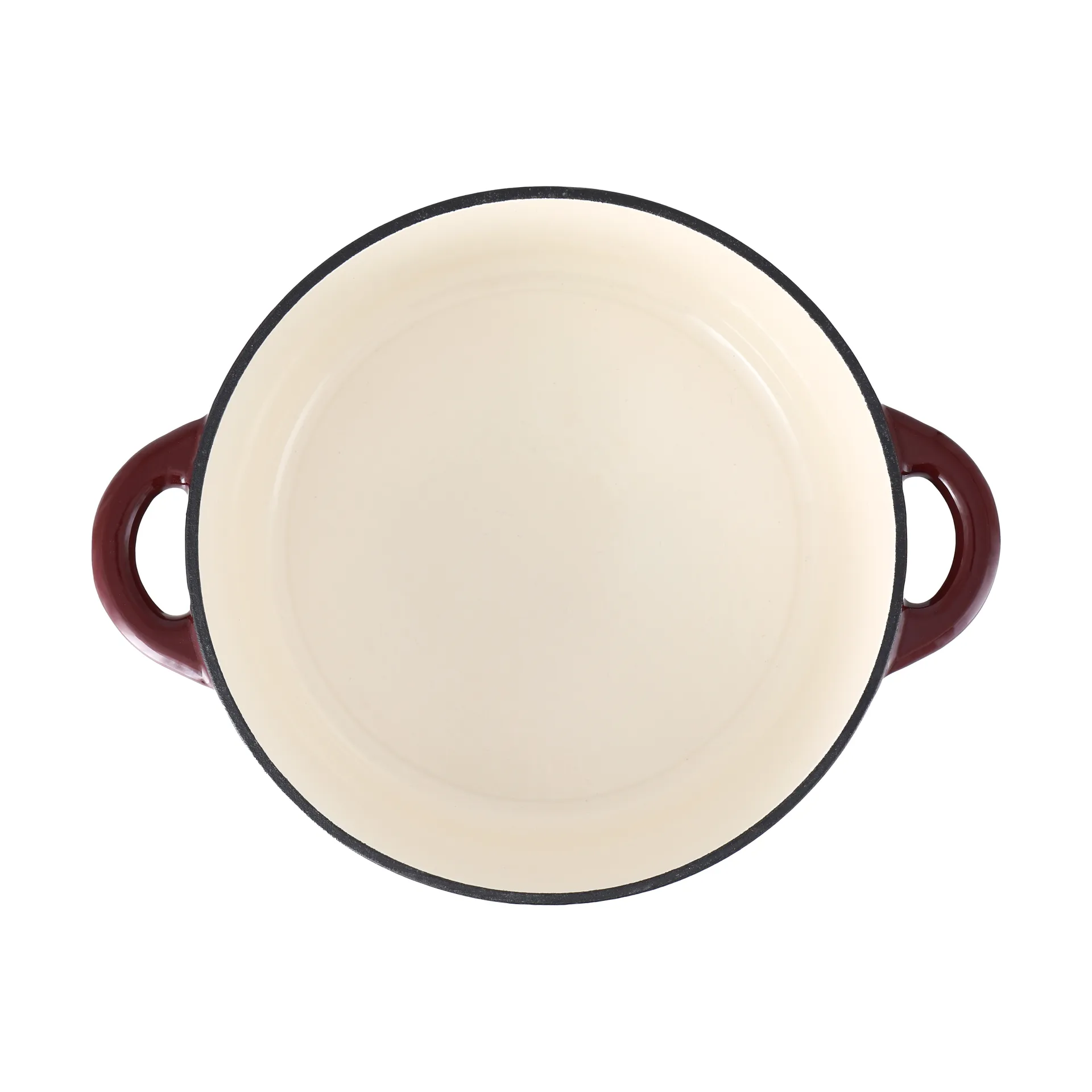 Nordwik 鋼鉄鍋 round 5 l, Burgundy Nordwik