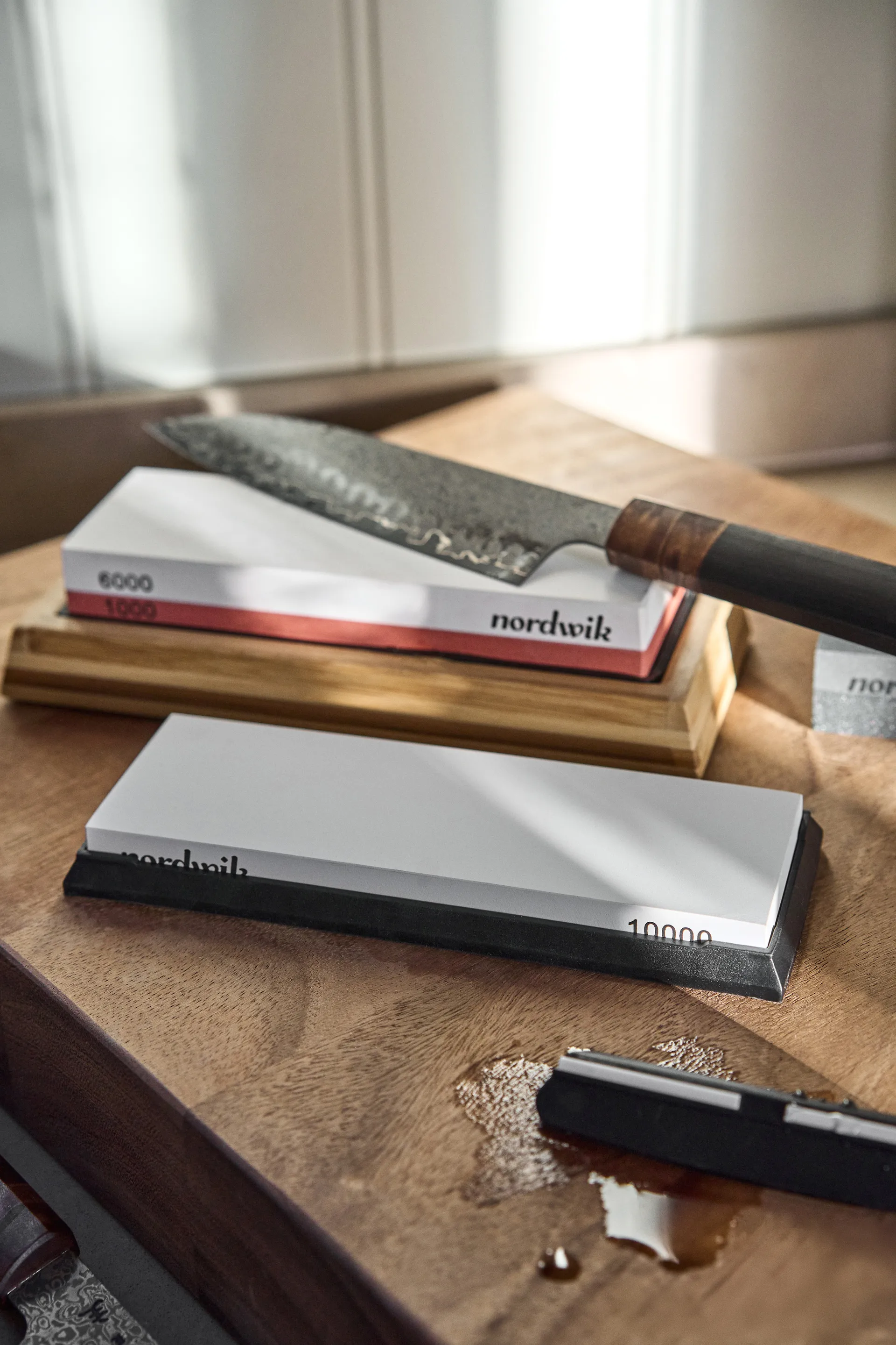 砥石 polishing, 10,000 grit Nordwik