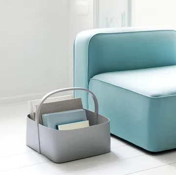 シェイカー 収納ボックス 45x45 cm - grey - Normann Copenhagen | ノーマンコペンハーゲン