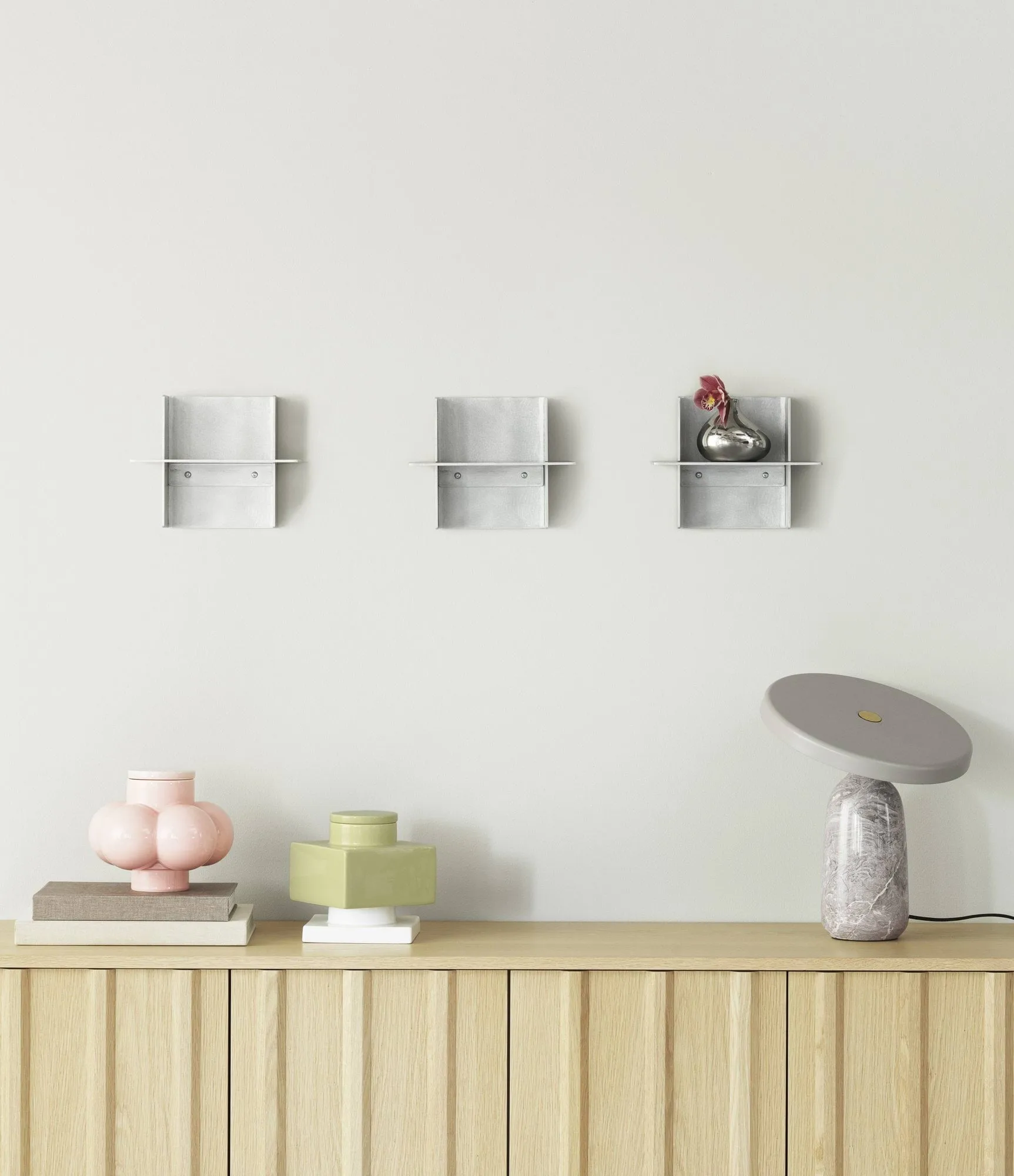 Alu シェルフ 25 cm, Aluminium Normann Copenhagen | ノーマンコペンハーゲン