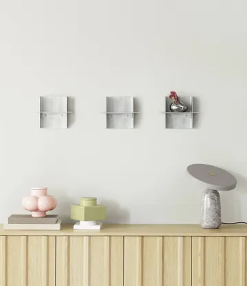 Alu シェルフ 25 cm - Aluminium - Normann Copenhagen | ノーマンコペンハーゲン