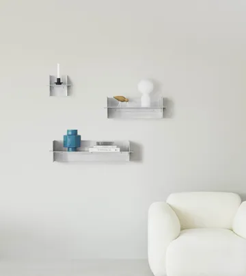 Alu シェルフ 80 cm - Aluminium - Normann Copenhagen | ノーマンコペンハーゲン