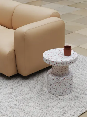 Bit ラウンド スツール - White, Ø36x42 cm - Normann Copenhagen | ノーマンコペンハーゲン