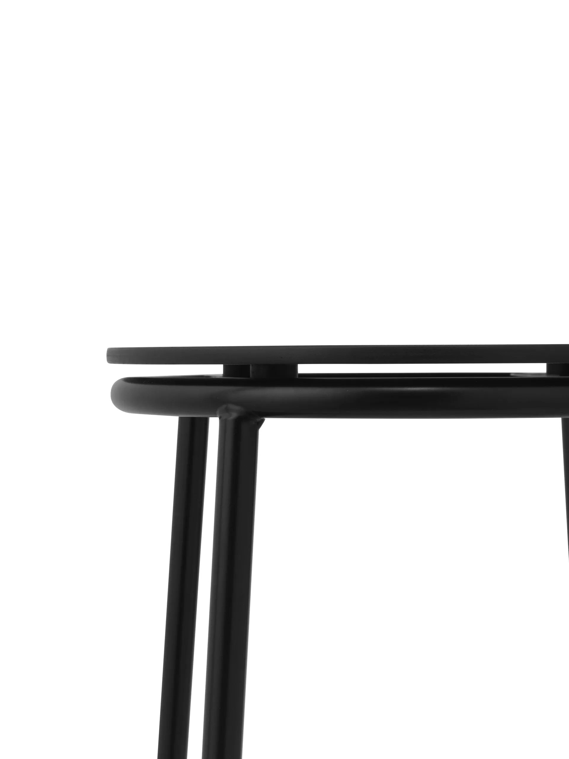 Circa スツール 45 cm, Black oak Normann Copenhagen | ノーマンコペンハーゲン