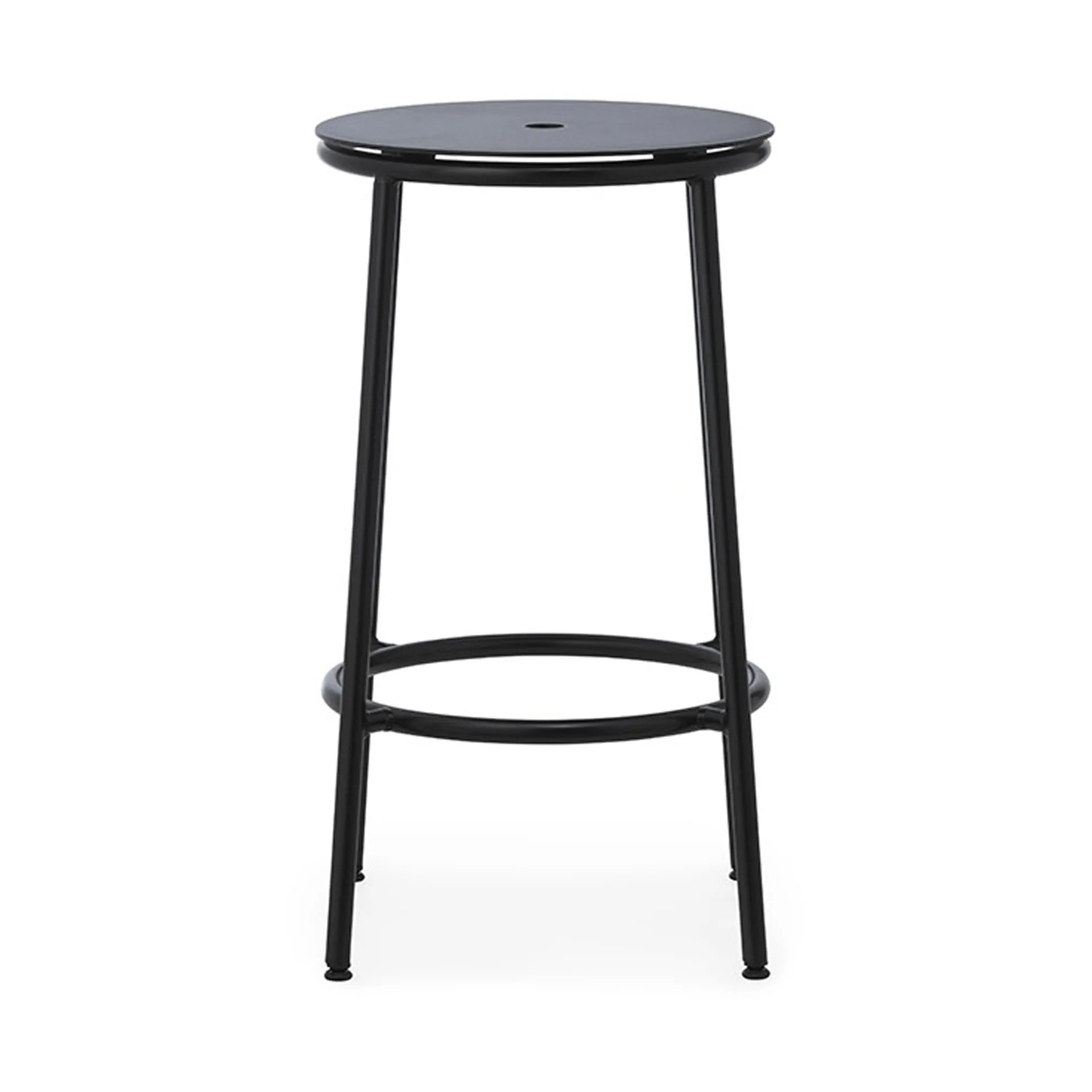 Circa バースツール 65 cm, Black aluminium Normann Copenhagen | ノーマンコペンハーゲン