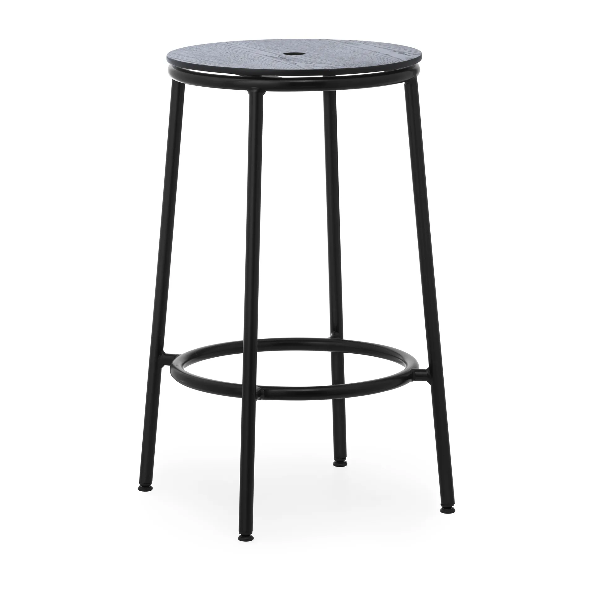 Circa バースツール 65 cm, Black oak Normann Copenhagen | ノーマンコペンハーゲン