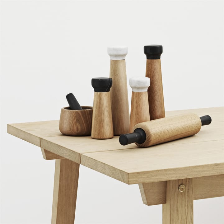 Craft ペッパーミル オーク-ブラック マーブル, large Normann Copenhagen | ノーマンコペンハーゲン
