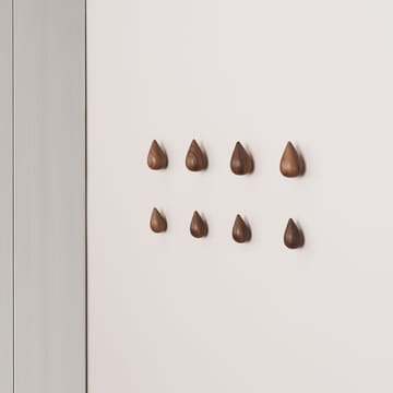 Dropit knob 2パック ウォルナッツ - large - Normann Copenhagen | ノーマンコペンハーゲン