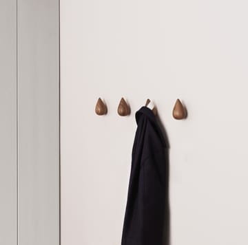 Dropit knob 2パック ウォルナッツ - large - Normann Copenhagen | ノーマンコペンハーゲン