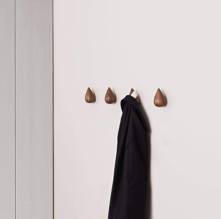 Dropit knob 2パック ウォルナッツ, large Normann Copenhagen | ノーマンコペンハーゲン