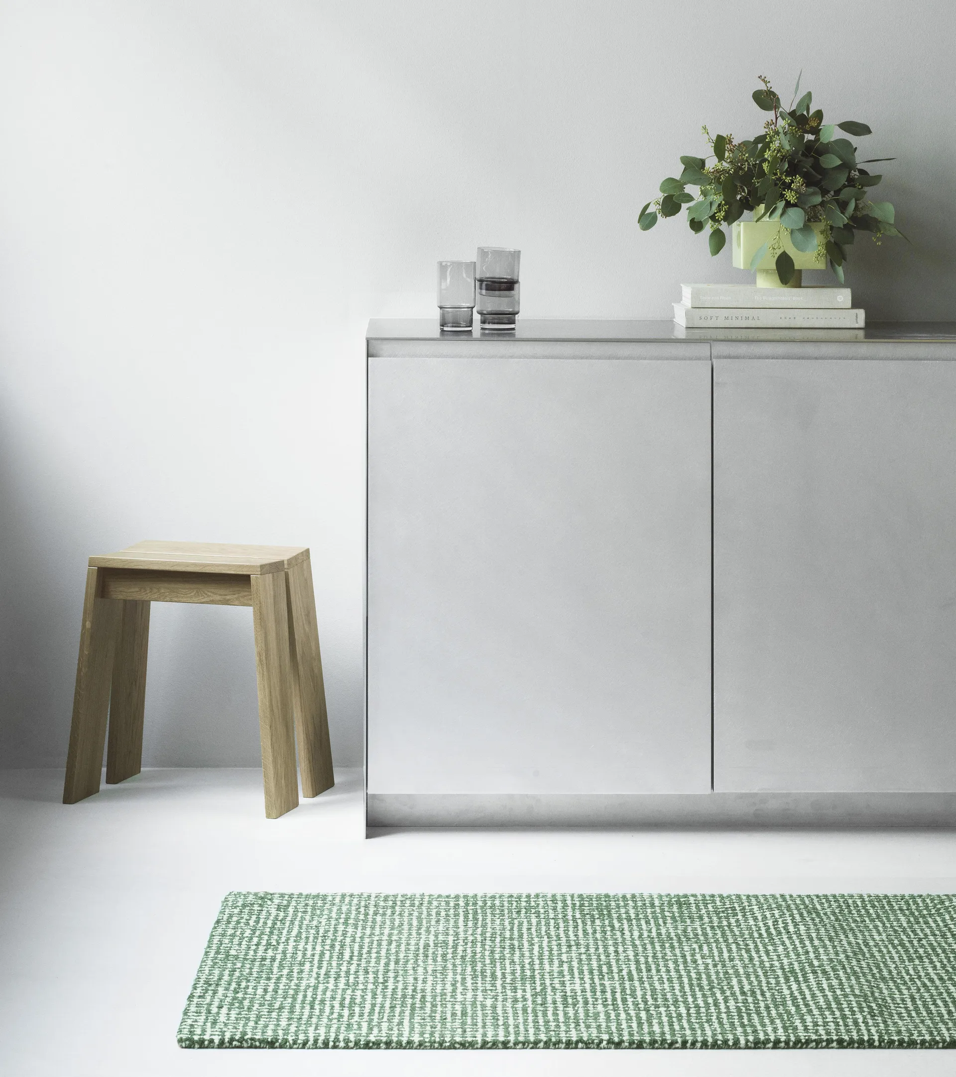 Flick ラグ, 80x200 cm green Normann Copenhagen | ノーマンコペンハーゲン