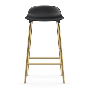 Form バースツール ブロンズレッグ 65 cm - Black - Normann Copenhagen | ノーマンコペンハーゲン