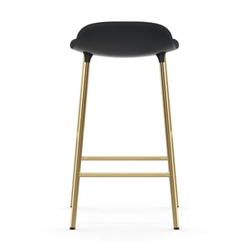 Form バースツール ブロンズレッグ 65 cm - Black - Normann Copenhagen | ノーマンコペンハーゲン