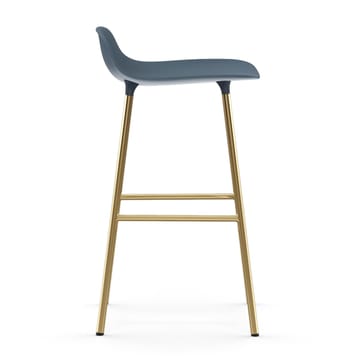 Form バースツール ブロンズレッグ 65 cm - Blue - Normann Copenhagen | ノーマンコペンハーゲン