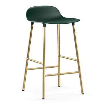 Form バースツール ブロンズレッグ 65 cm - Green - Normann Copenhagen | ノーマンコペンハーゲン