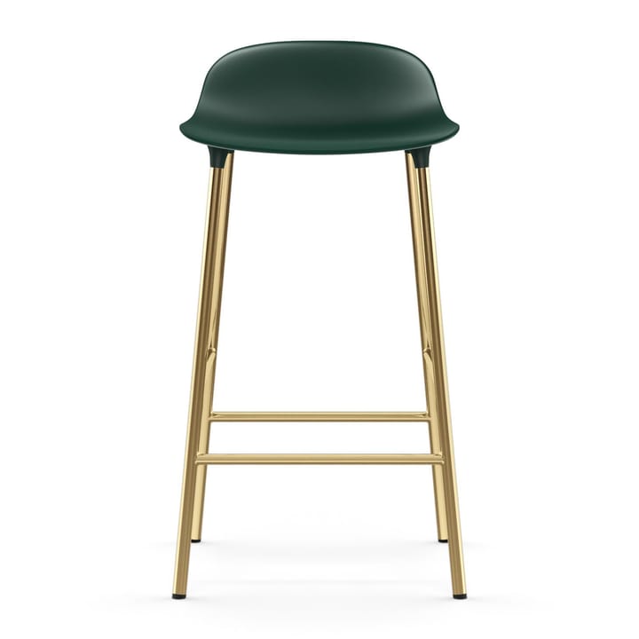 Form バースツール ブロンズレッグ 65 cm, Green Normann Copenhagen | ノーマンコペンハーゲン