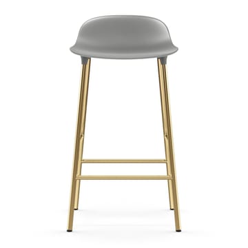 Form バースツール ブロンズレッグ 65 cm - Grey - Normann Copenhagen | ノーマンコペンハーゲン
