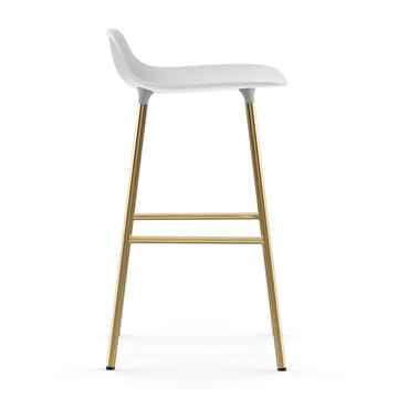 Form バースツール ブロンズレッグ 65 cm - White - Normann Copenhagen | ノーマンコペンハーゲン
