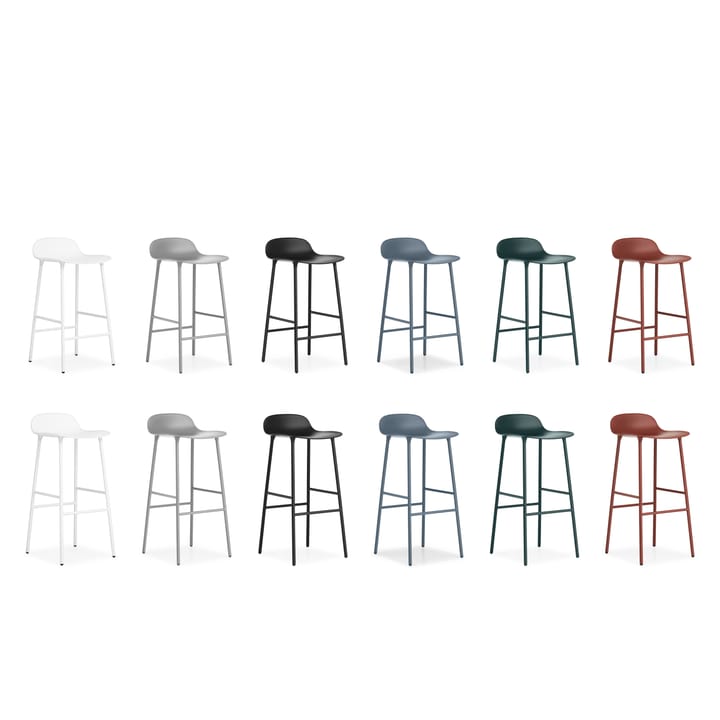 Form barstool metal legs, Blue Normann Copenhagen | ノーマンコペンハーゲン