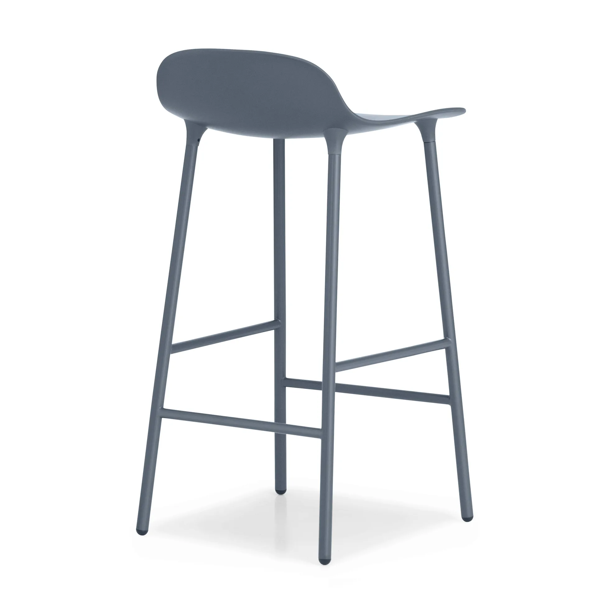 Form barstool metal legs, Blue Normann Copenhagen | ノーマンコペンハーゲン