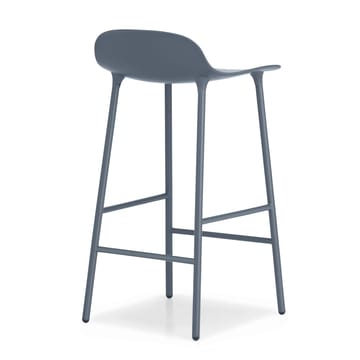 Form barstool metal legs - Blue - Normann Copenhagen | ノーマンコペンハーゲン