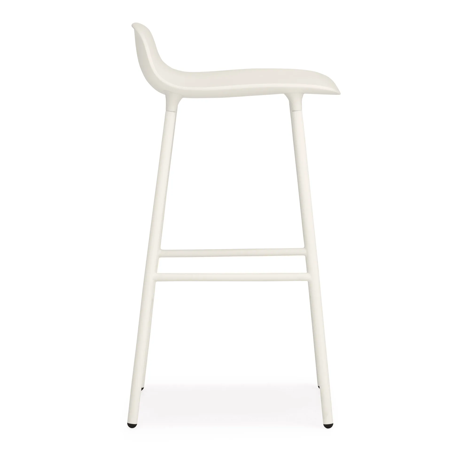 Form barstool metal legs, White Normann Copenhagen | ノーマンコペンハーゲン