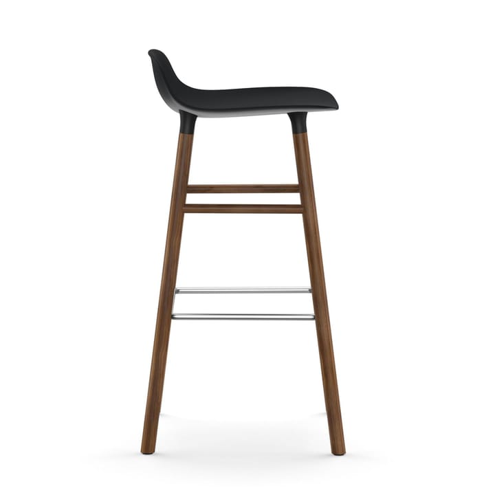 Form バースツール ウォルナッツレッグ, Black Normann Copenhagen | ノーマンコペンハーゲン