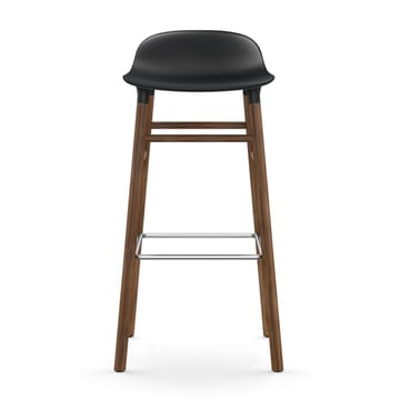 Form バースツール ウォルナッツレッグ - Black - Normann Copenhagen | ノーマンコペンハーゲン