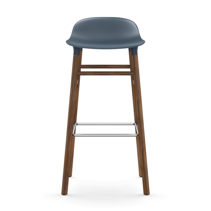 Form バースツール ウォルナッツレッグ, Blue Normann Copenhagen | ノーマンコペンハーゲン