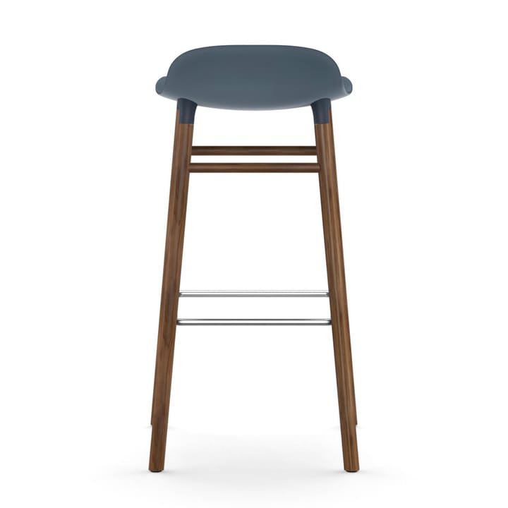 Form バースツール ウォルナッツレッグ, Blue Normann Copenhagen | ノーマンコペンハーゲン