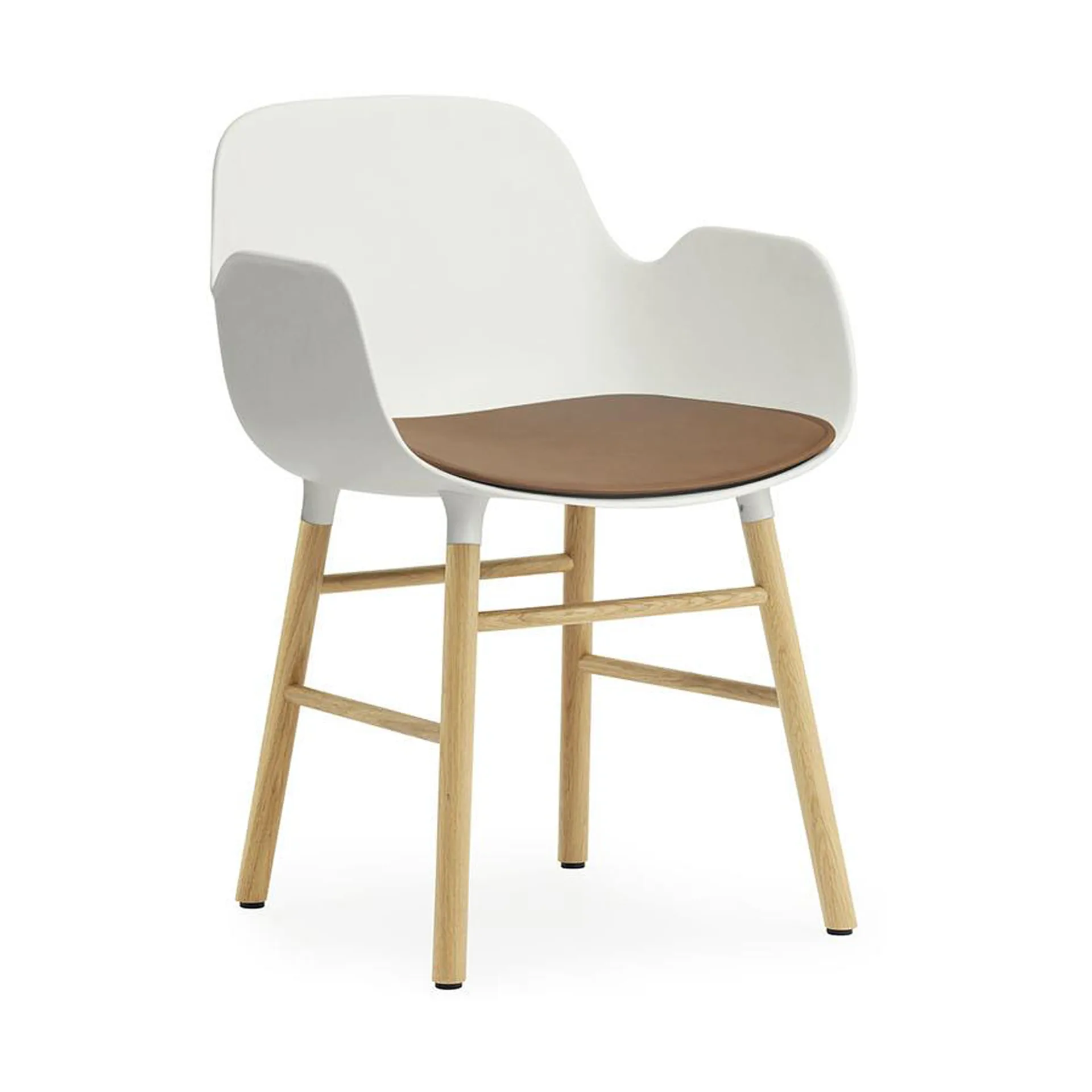 Form シートクッション ウルトラレザー, Brandy 41574 Normann Copenhagen | ノーマンコペンハーゲン