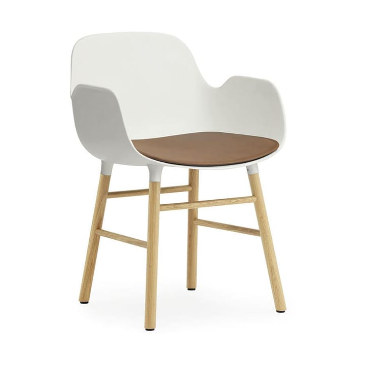 Form シートクッション ウルトラレザー - Brandy 41574 - Normann Copenhagen | ノーマンコペンハーゲン