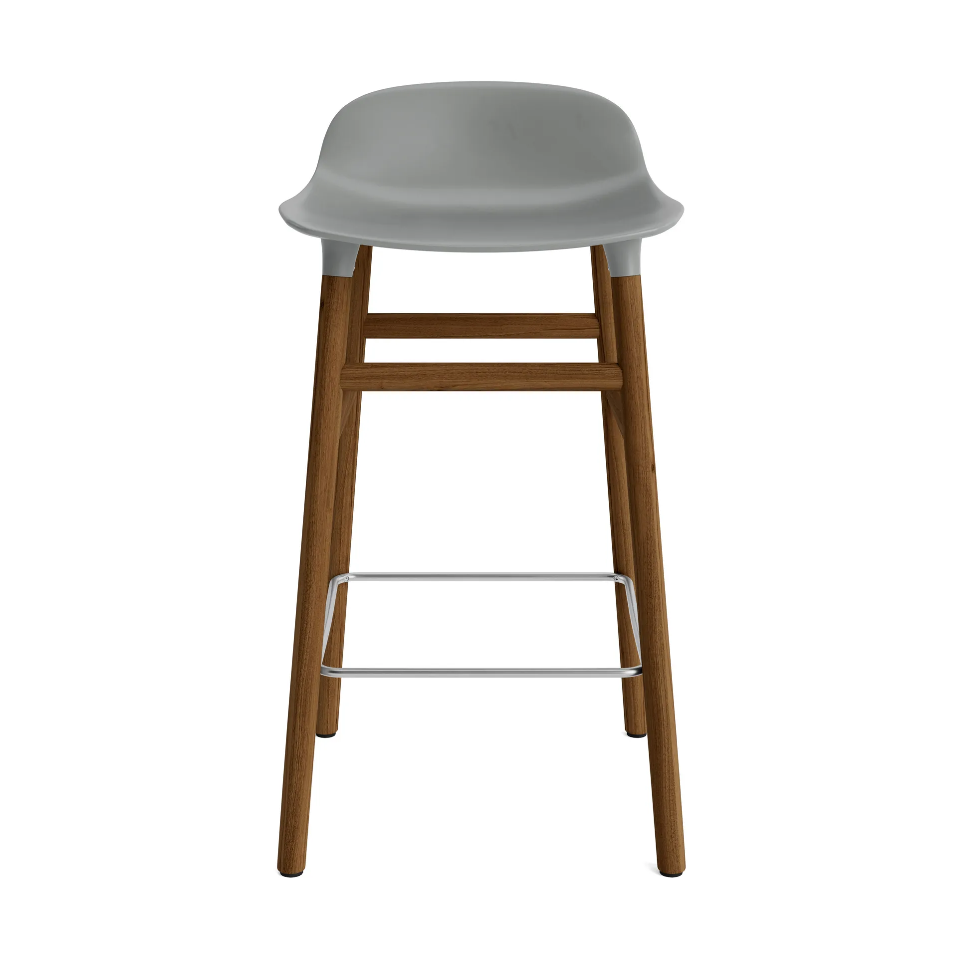 Form バースツール ウォルナッツレッグ, Grey Normann Copenhagen | ノーマンコペンハーゲン
