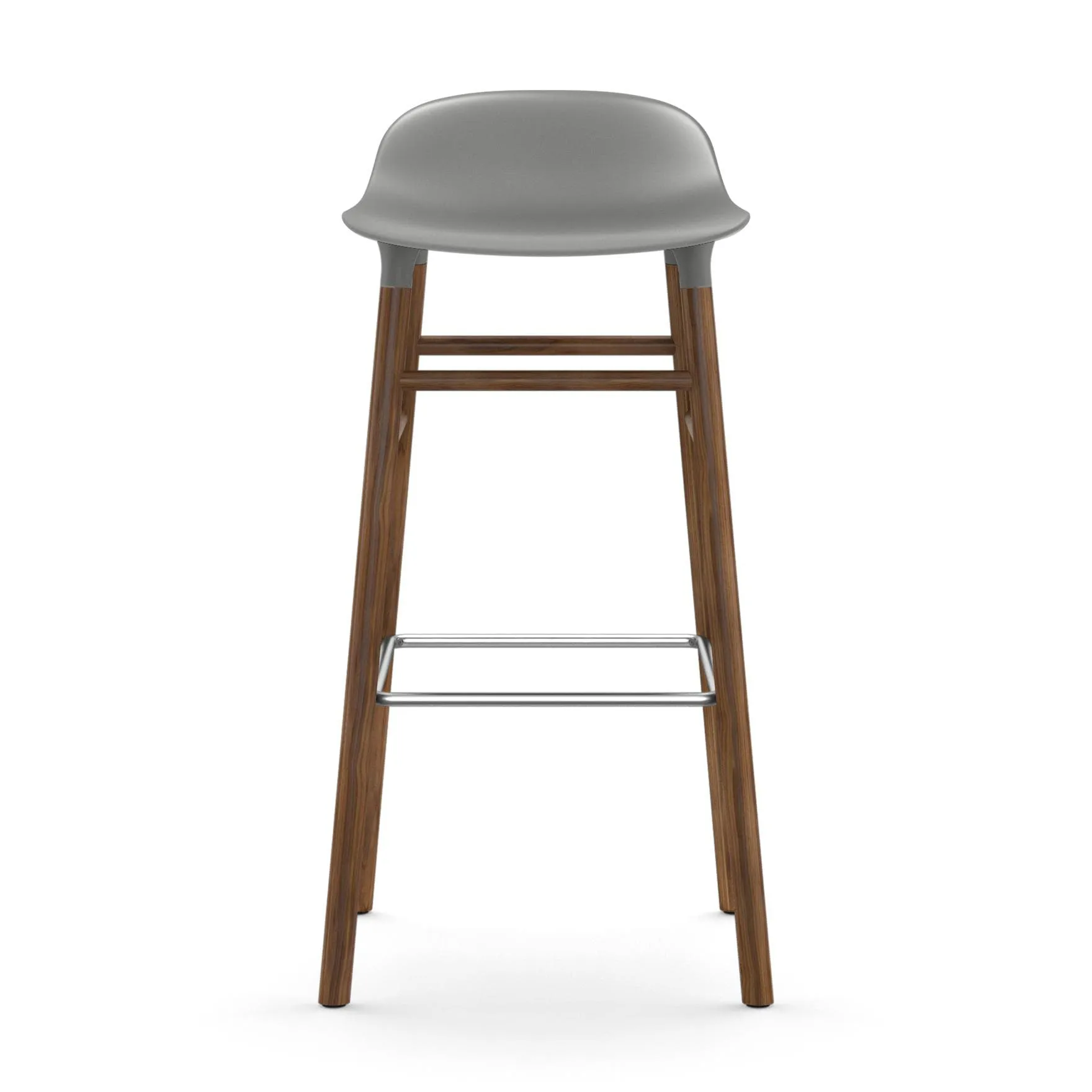 Form バースツール ウォルナッツレッグ, Grey Normann Copenhagen | ノーマンコペンハーゲン