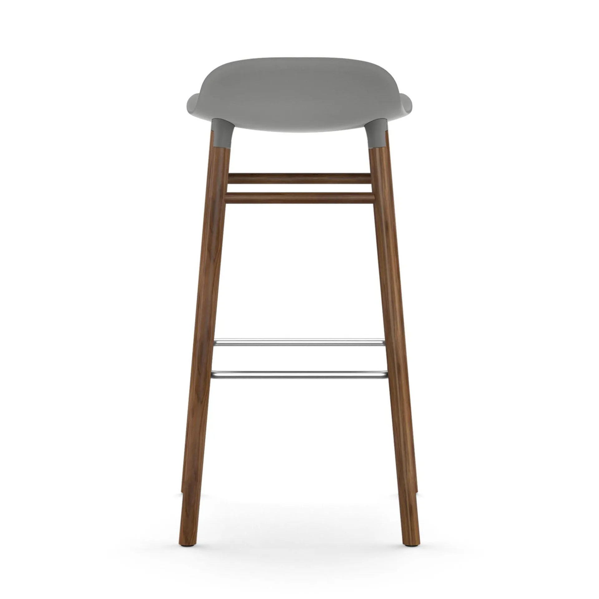 Form バースツール ウォルナッツレッグ, Grey Normann Copenhagen | ノーマンコペンハーゲン
