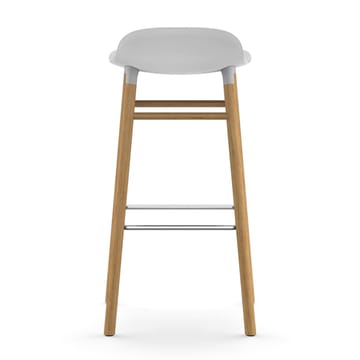 Form バースツール オークレッグ - White - Normann Copenhagen | ノーマンコペンハーゲン
