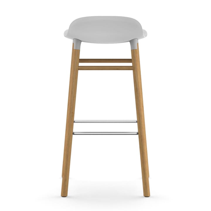 Form バースツール オークレッグ, White Normann Copenhagen | ノーマンコペンハーゲン