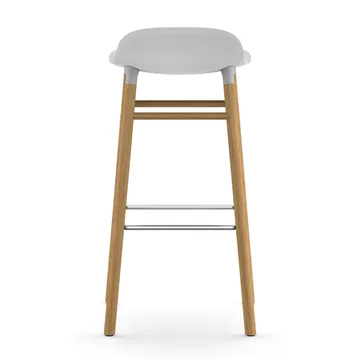 Form バースツール オークレッグ - White - Normann Copenhagen | ノーマンコペンハーゲン