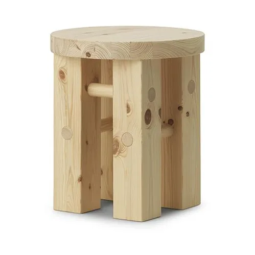Fyr ラウンド スツール 45 cm - Pine, Ø40x45 cm - Normann Copenhagen | ノーマンコペンハーゲン