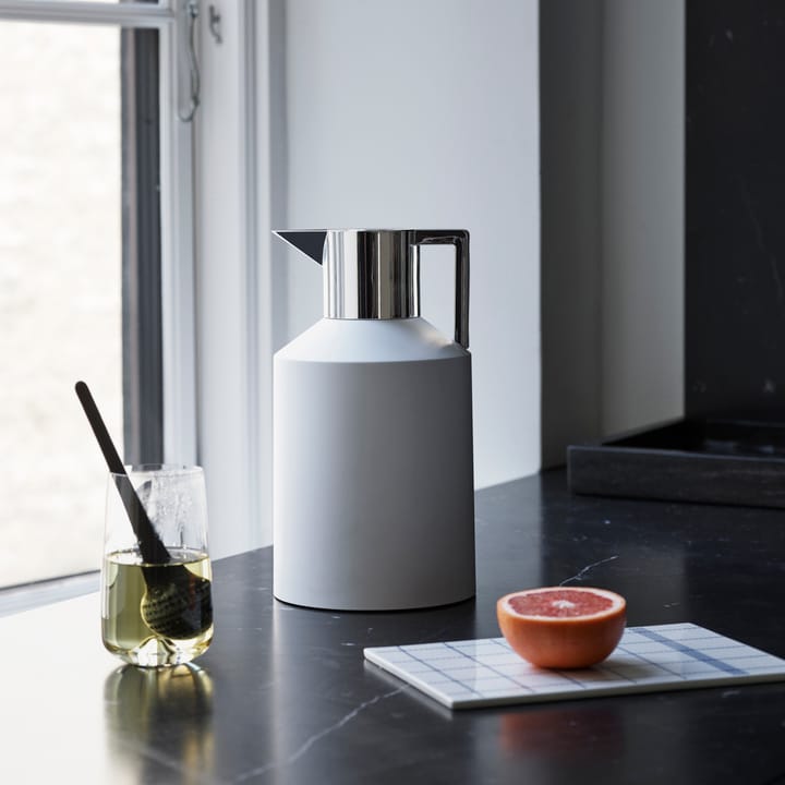 Geo サーモス ジャグ 1.5 l, white-silver Normann Copenhagen | ノーマンコペンハーゲン