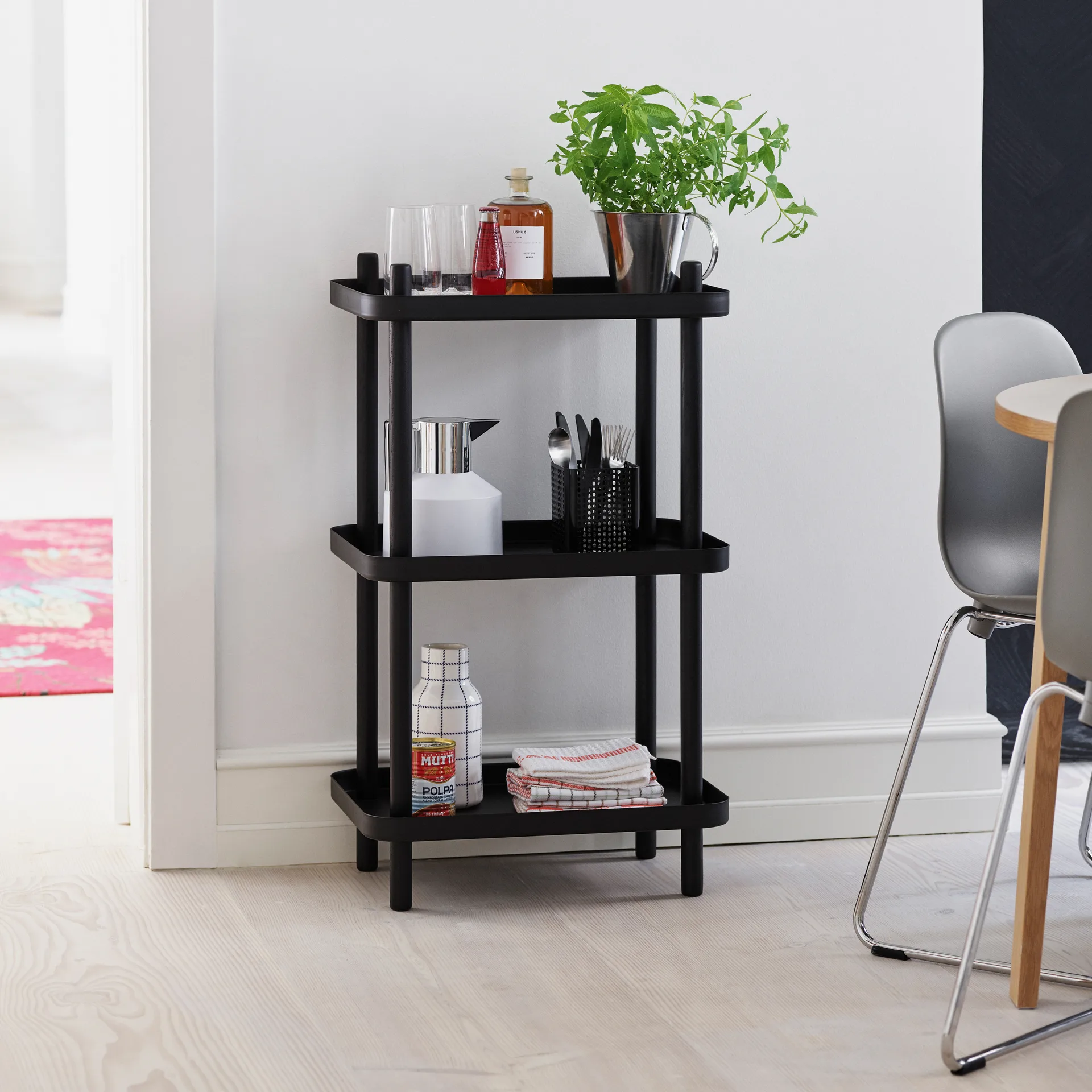 Geo バキュームジャグ, white-silver Normann Copenhagen | ノーマンコペンハーゲン