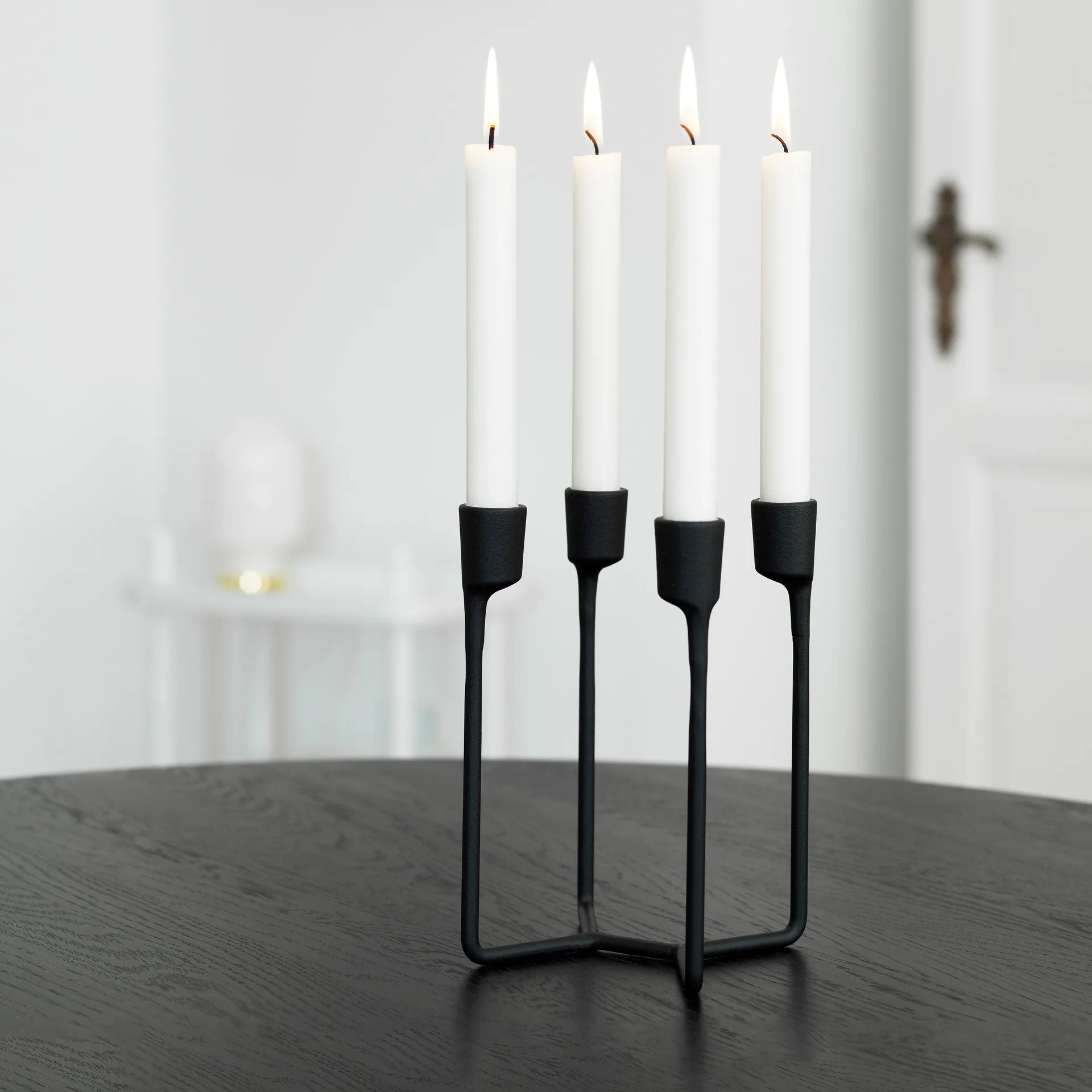 Heima キャンドルホルダー, black Normann Copenhagen | ノーマンコペンハーゲン
