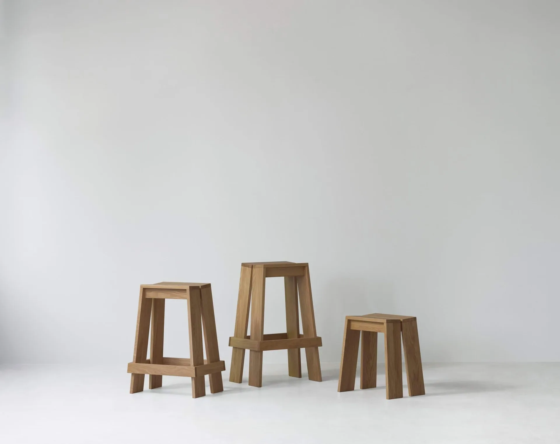 Let バースツール 65 cm, Oak Normann Copenhagen | ノーマンコペンハーゲン