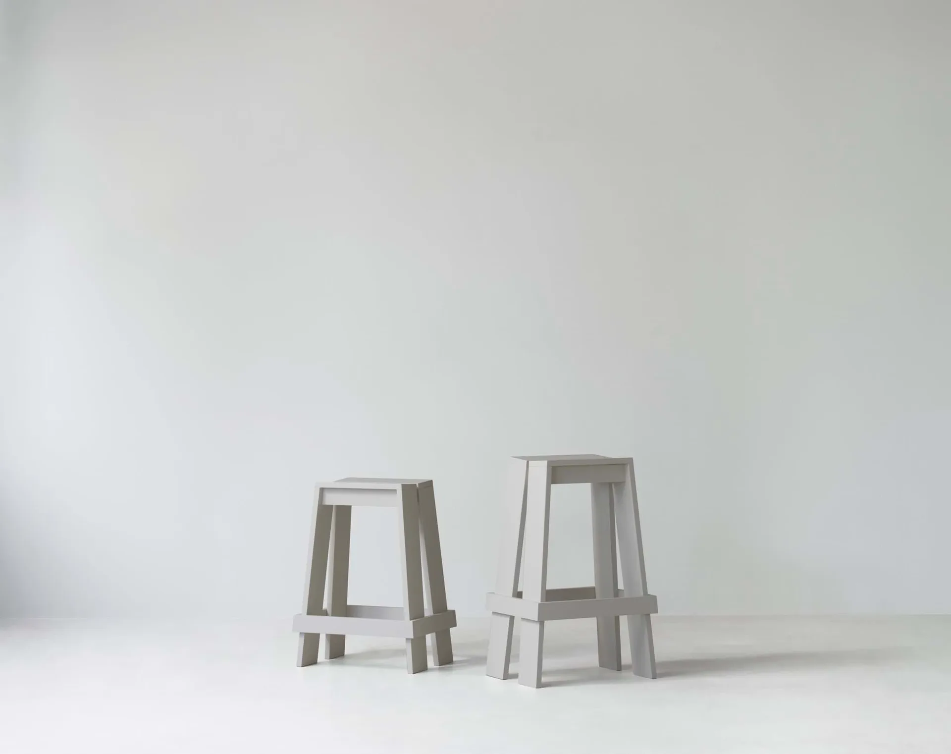 Let バースツール 75 cm, Light Grey Normann Copenhagen | ノーマンコペンハーゲン