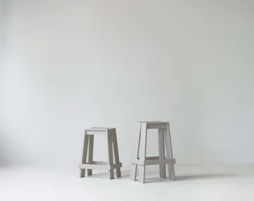 Let バースツール 75 cm - Light Grey - Normann Copenhagen | ノーマンコペンハーゲン