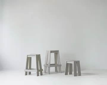 Let バースツール 75 cm - Light Grey - Normann Copenhagen | ノーマンコペンハーゲン
