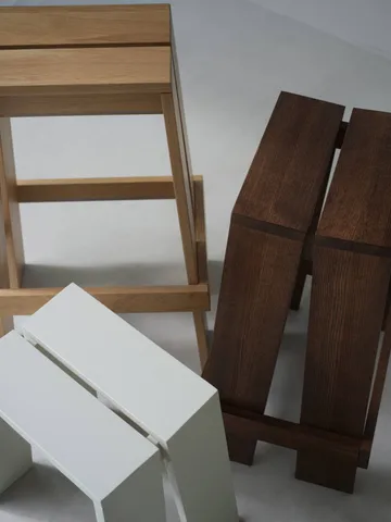 Let バースツール 75 cm - Oak - Normann Copenhagen | ノーマンコペンハーゲン