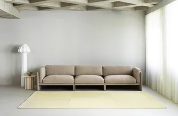 Level ウールラグ - Light yellow, 170x240 cm - Normann Copenhagen | ノーマンコペンハーゲン