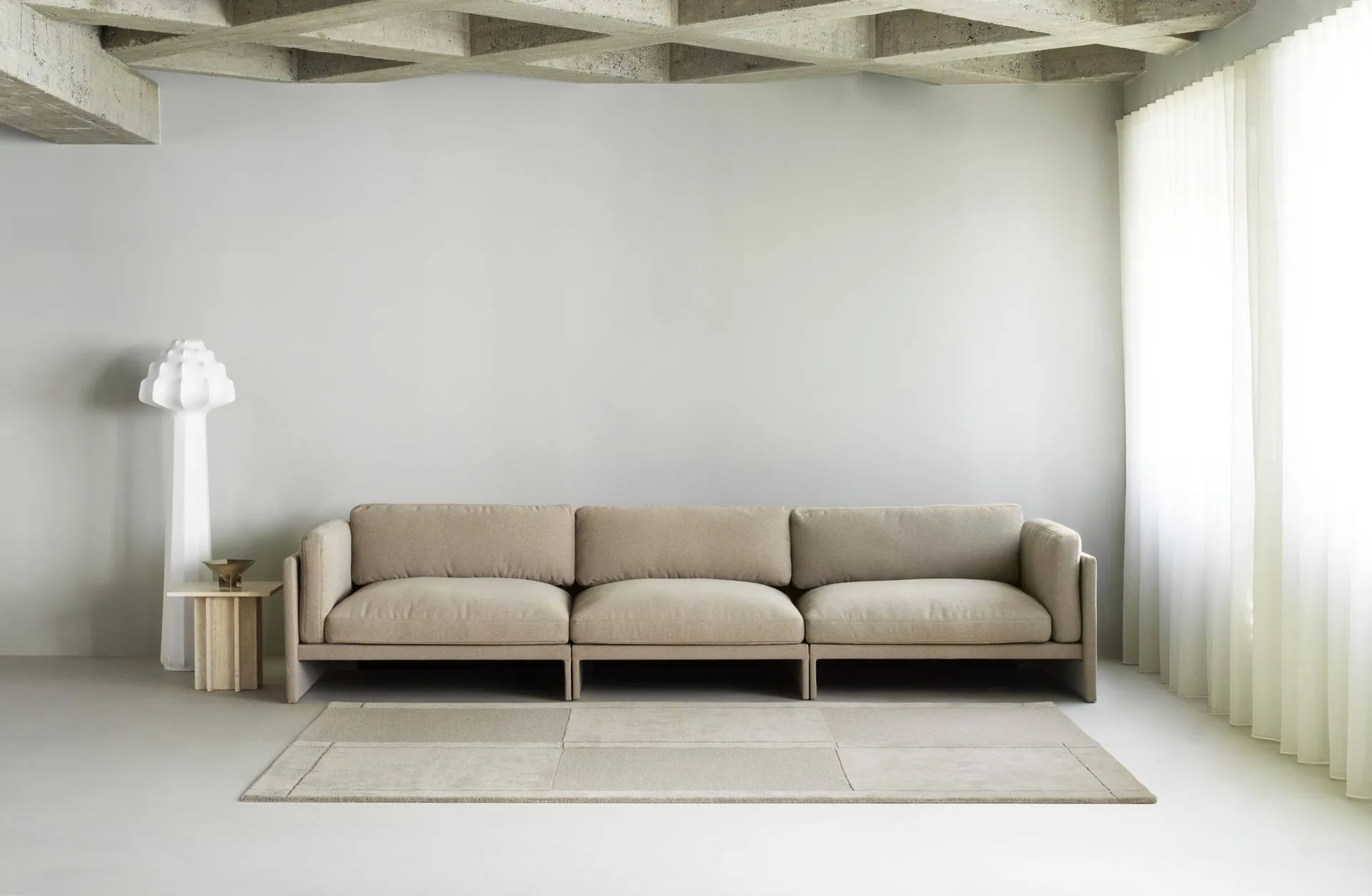 Level ウールラグ, Warm grey, 200x300 cm Normann Copenhagen | ノーマンコペンハーゲン